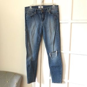 Sold! PAIGE distressed skinny jeans
